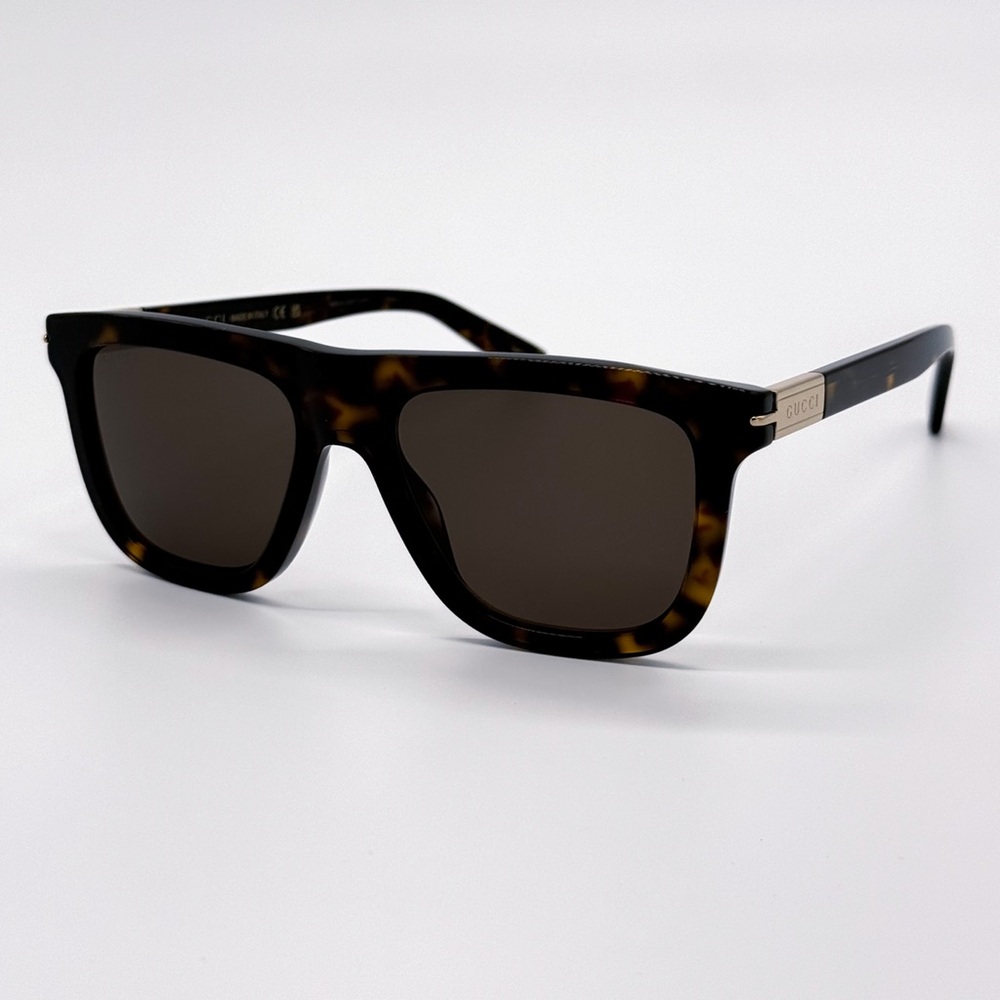 NEW GUCCI GG1502S 002 HAVANA BROWN UNISEX SQUARE SUNGLASSES GUCCI - Picture 5 of 10